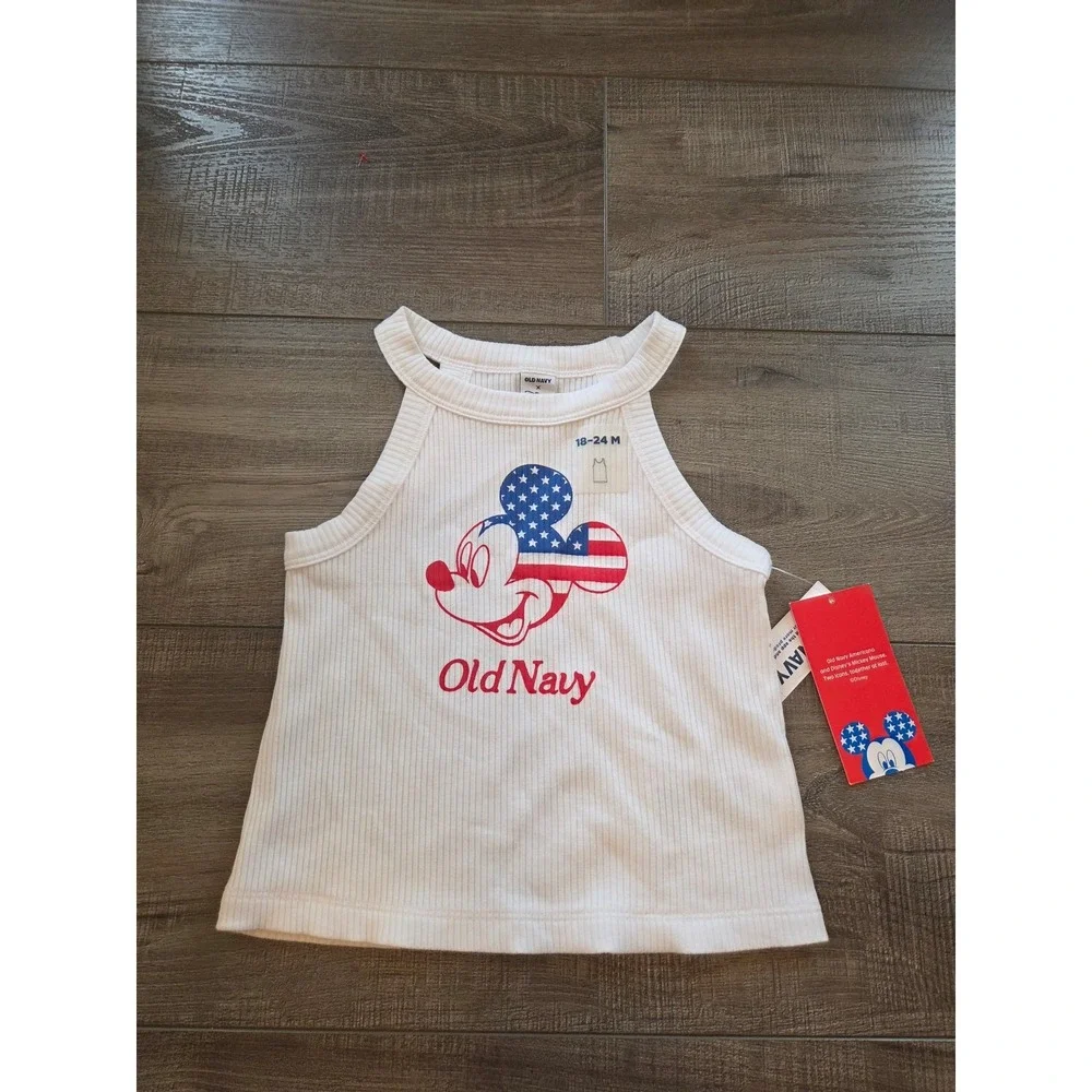 Old navy Patriotic baby girl tank 18-24 mos‎
